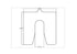 0.05mm Precut Alignment Slotted Shim 200x200 Slot 55mm Pack of 10 - Shim Stock Metals UK
